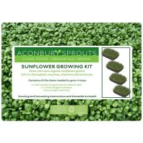 'Grow Your Own' Organic Sunflower Microgreens Kit from Aconbury