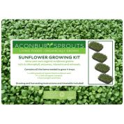 'Grow Your Own' Organic Sunflower Microgreens Kit from Aconbury